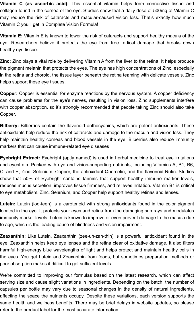 ingredients