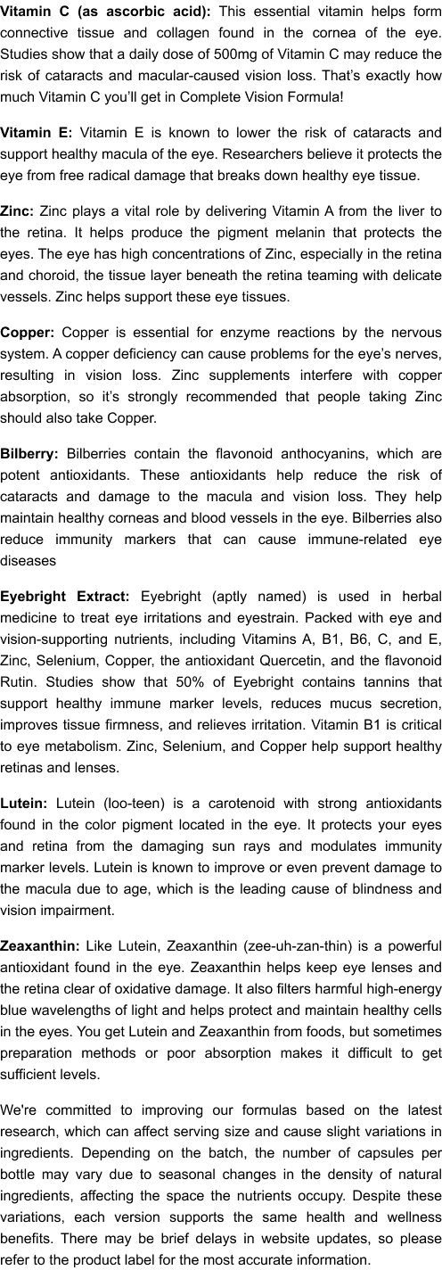 ingredients