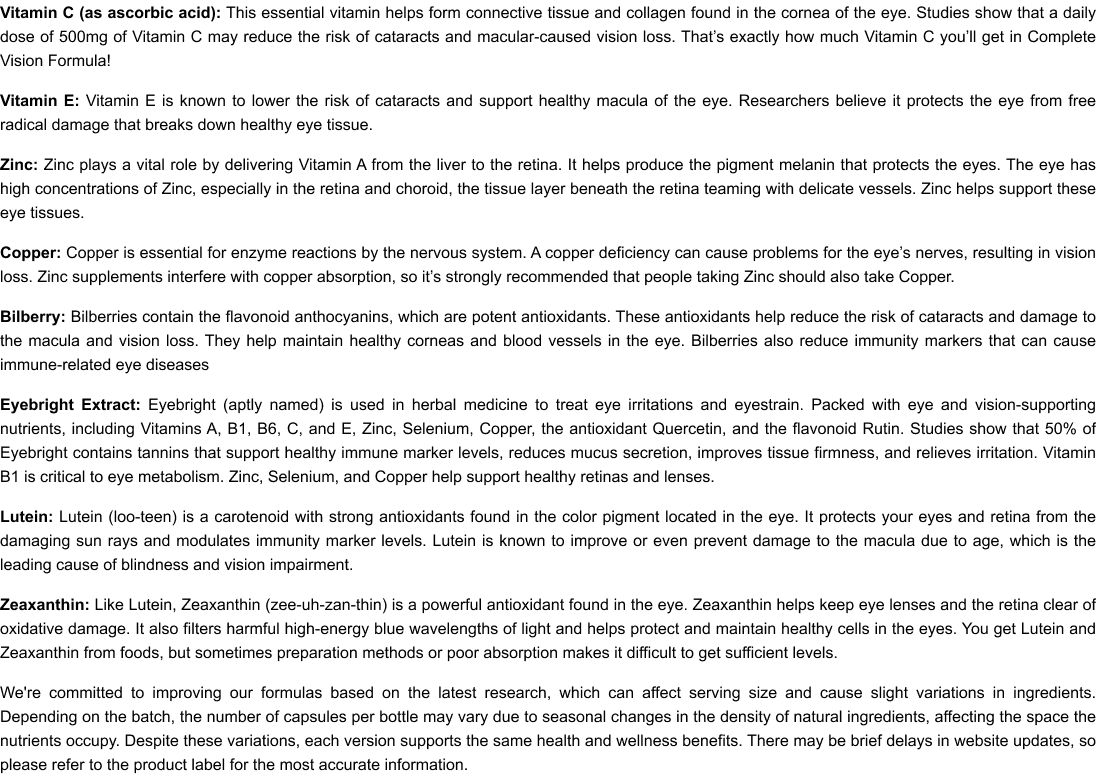 ingredients